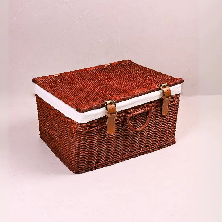The Grandeur Rattan Basket Harper & Cordon