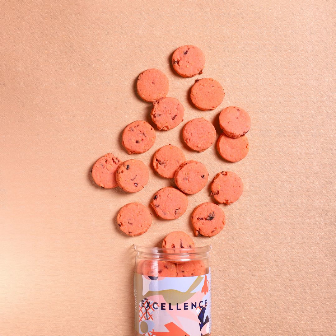 Pink Cranberry Cookie