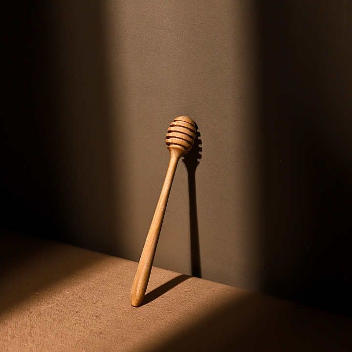 Teak Wood Honey Dipper