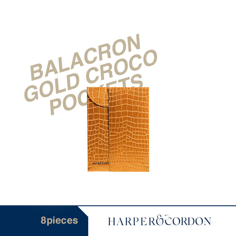 Balacron Gold Croco Pockets